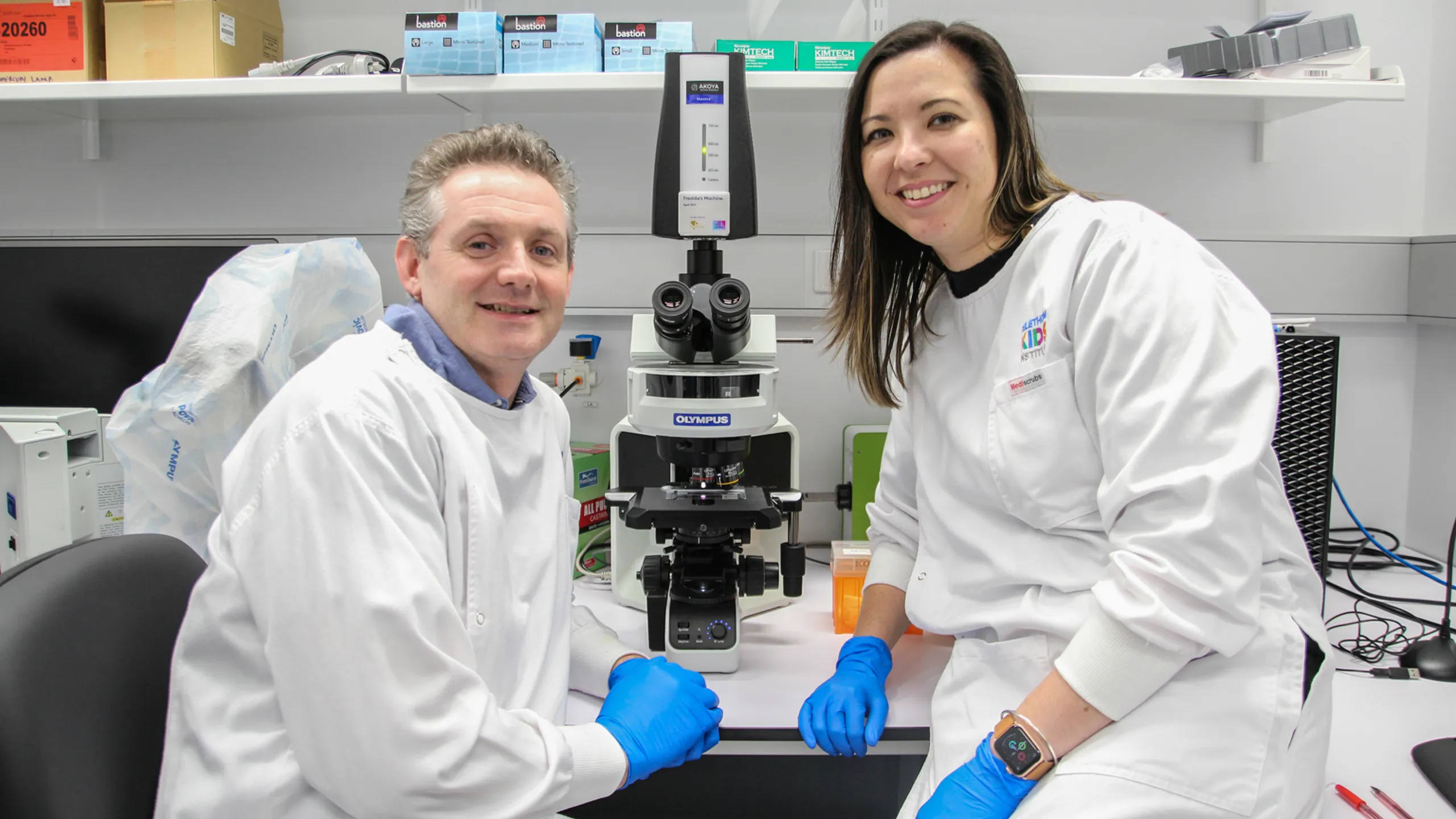 professor nick gottardo and dr raelene endersby