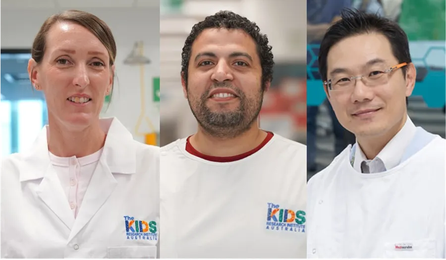 three researchers headshots