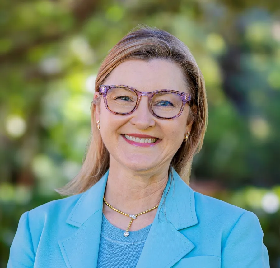 Anna Nowak smiling at camera