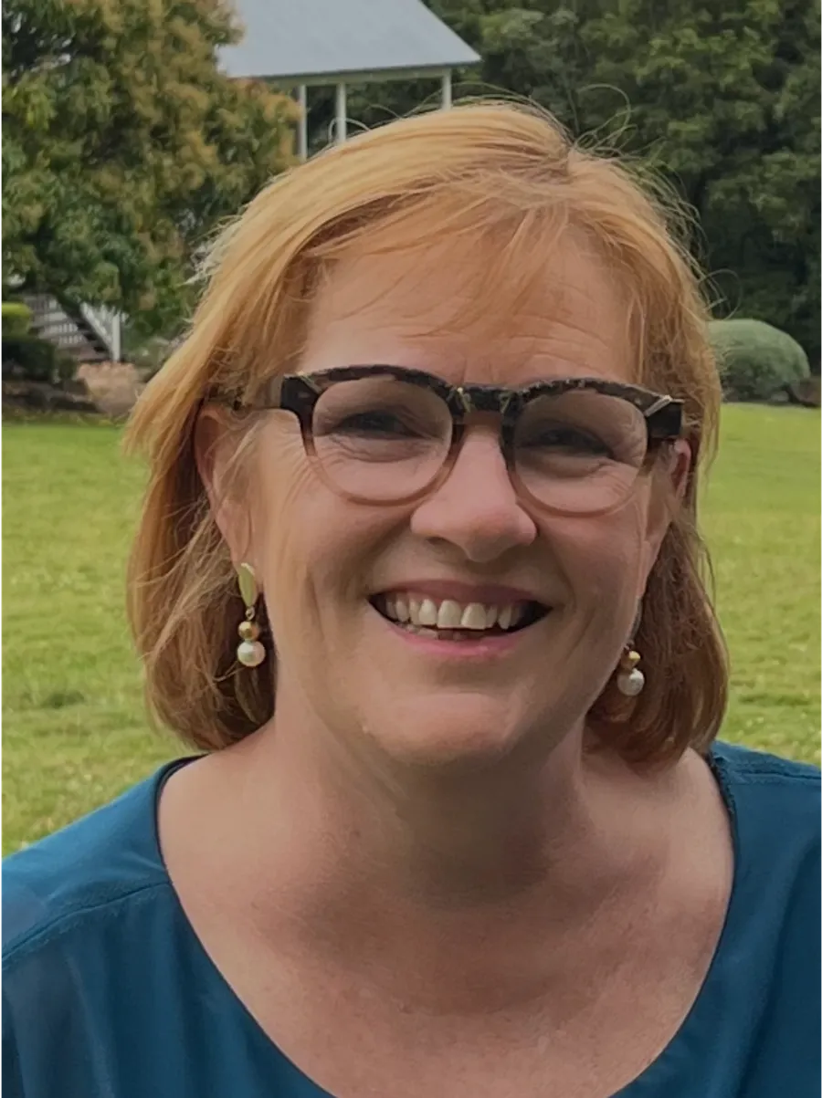 Liz Darch smiling at the camera.