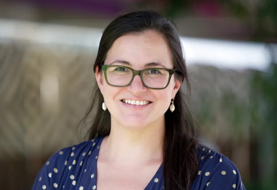 a woman's headshot